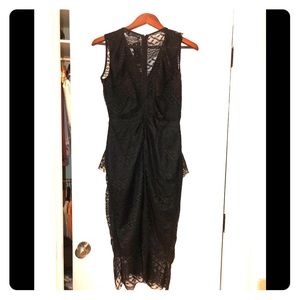 Black cocktail dress.